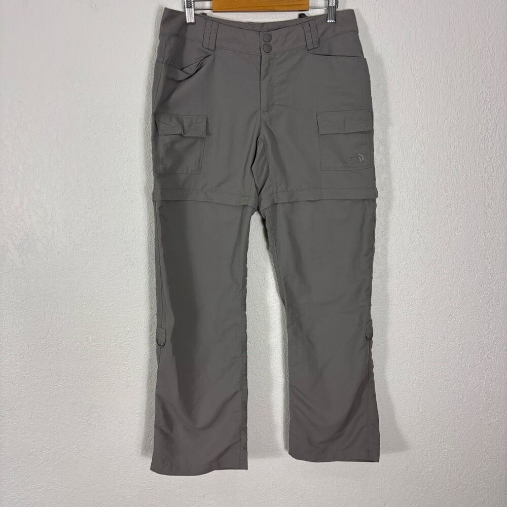 The North Face‎ Women's Grey Convertible Pants, Capris, Shorts 3 in 1 Size 10